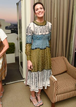 Mandy Moore - Valentino and Instyle Cocktail Party in Los Angeles